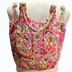 Vera Bradley Convertible Backpack Tote Purse Shoulder Crossbody  Clementine  NWT